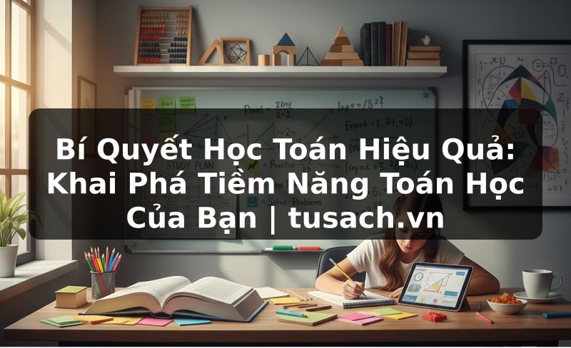 Bí Quyết Học Toán Hiệu Quả: Khai Phá Tiềm Năng Toán Học Của Bạn | tusach.vn