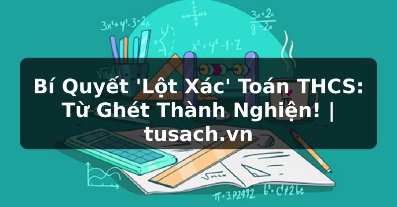 Bí Quyết 'Lột Xác' Toán THCS: Từ Ghét Thành Nghiện! | tusach.vn