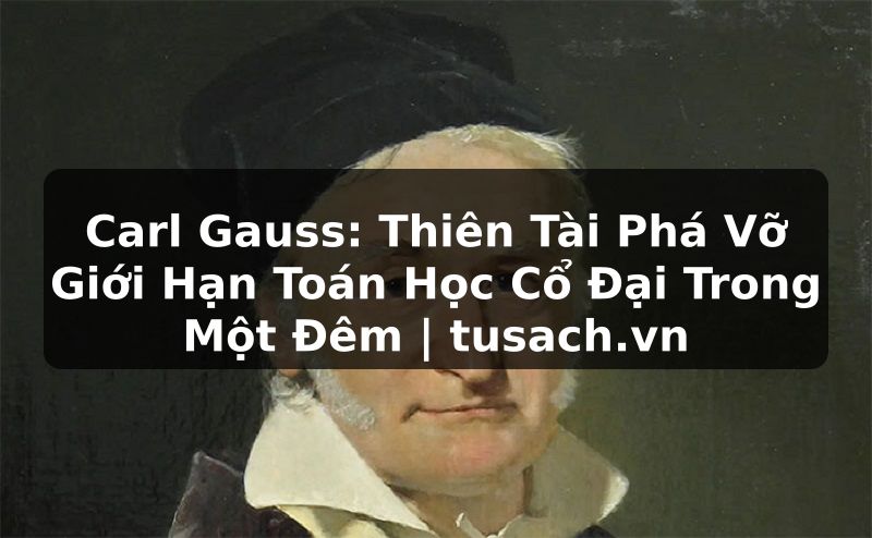 Carl Gauss: Thiên Tài Phá Vỡ Giới Hạn Toán Học Cổ Đại Trong Một Đêm | tusach.vn