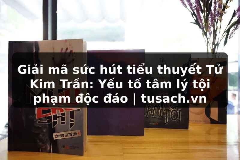 Giải mã sức hút tiểu thuyết Tử Kim Trần: Yếu tố tâm lý tội phạm độc đáo | tusach.vn
