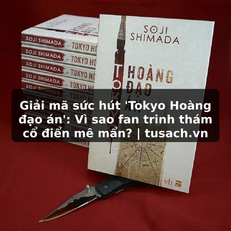 Giải mã sức hút 'Tokyo Hoàng đạo án': Vì sao fan trinh thám cổ điển mê mẩn? | tusach.vn