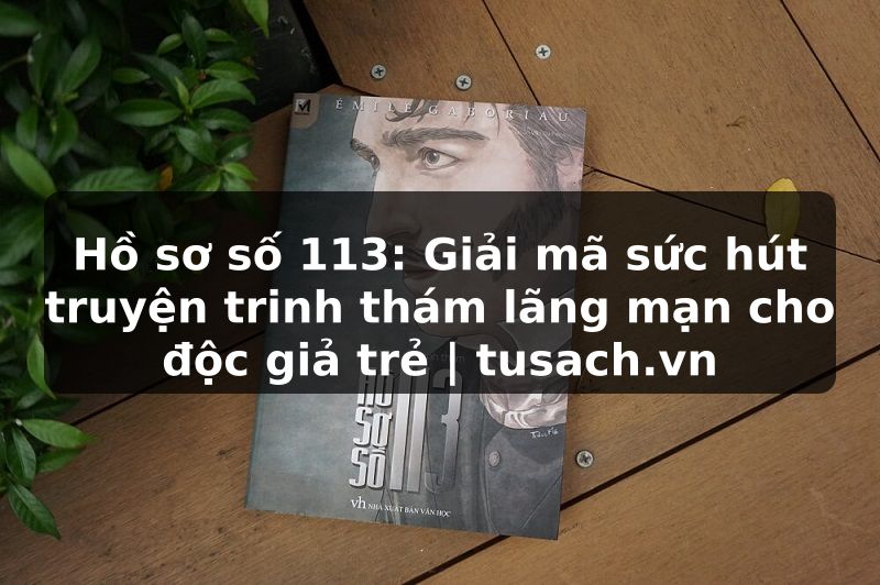Hồ sơ số 113: Giải mã sức hút truyện trinh thám lãng mạn cho độc giả trẻ | tusach.vn