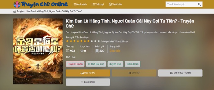 Đọc truyện online: Kim Đan Là Hằng Tinh, Ngươi Quản Cái Này Gọi Tu Tiên Mộc Tiêu Tam Sinh full | Thế giới tu tiên độc đáo của Tề Nguyên