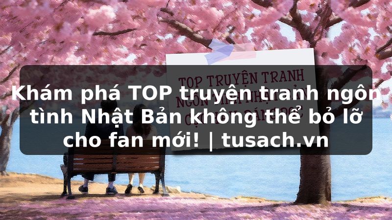 Khám phá TOP truyện tranh ngôn tình Nhật Bản không thể bỏ lỡ cho fan mới! | tusach.vn