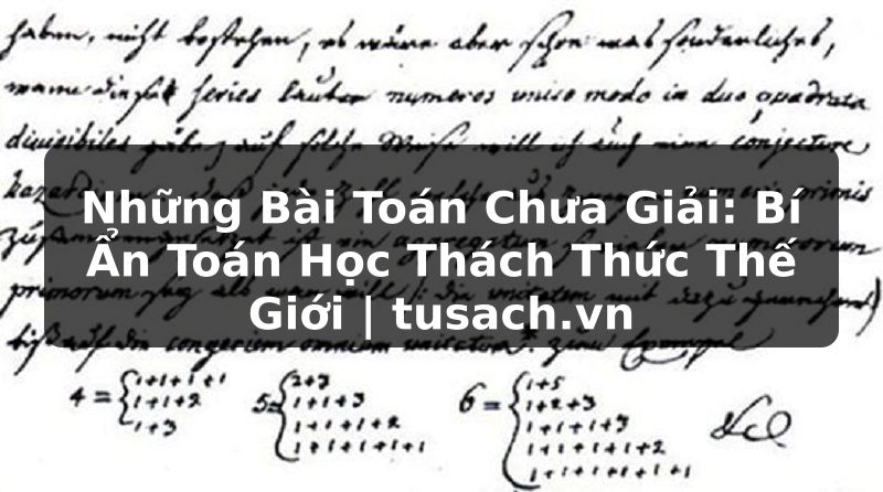 Những Bài Toán Chưa Giải: Bí Ẩn Toán Học Thách Thức Thế Giới | tusach.vn