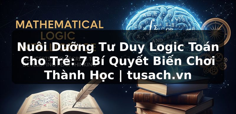 Nuôi Dưỡng Tư Duy Logic Toán Cho Trẻ: 7 Bí Quyết Biến Chơi Thành Học | tusach.vn