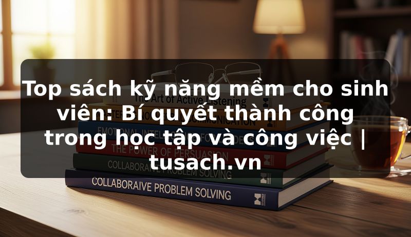 Top sách kỹ năng mềm cho sinh viên: Bí quyết thành công trong học tập và công việc | tusach.vn