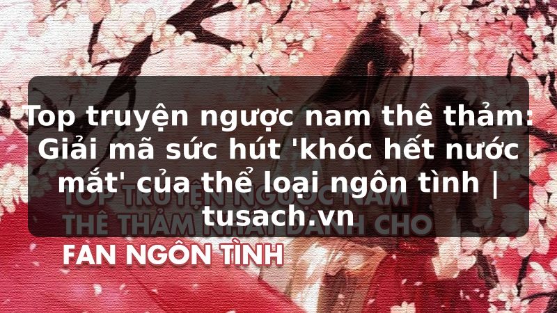 Top truyện ngược nam thê thảm: Giải mã sức hút 'khóc hết nước mắt' của thể loại ngôn tình | tusach.vn