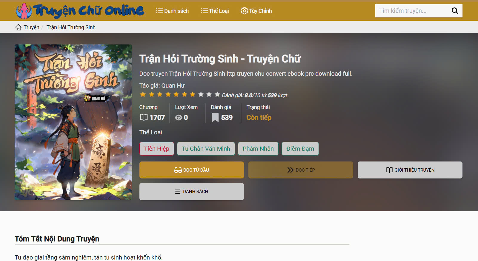 Trận Hỏi Trường Sinh Quan Hư – Khám Phá Hành Trình Đổi Đời Của Tán Tu Trong Thế Giới Truyện Đầy Bất Ngờ